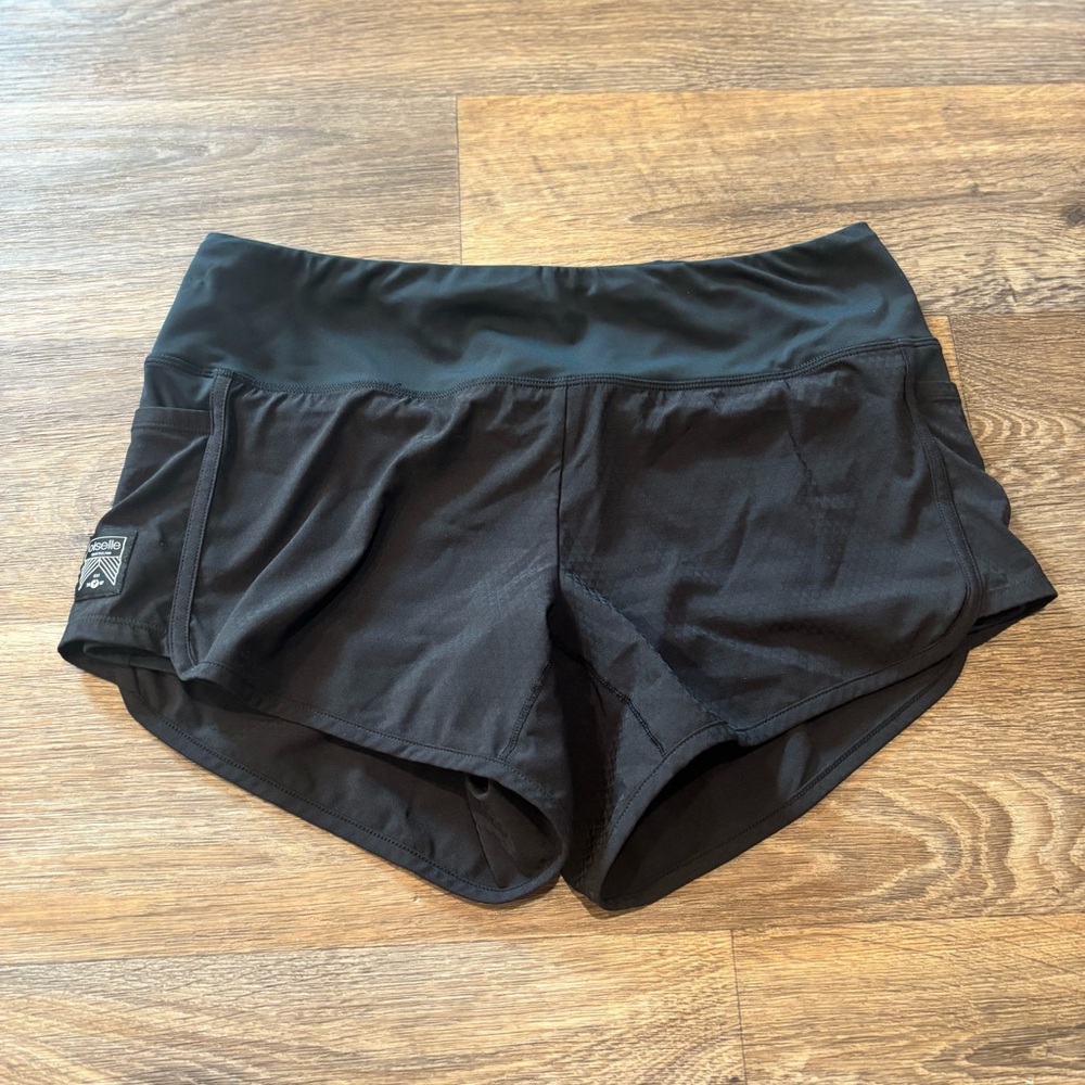 oiselle Black Athletic Running Shorts